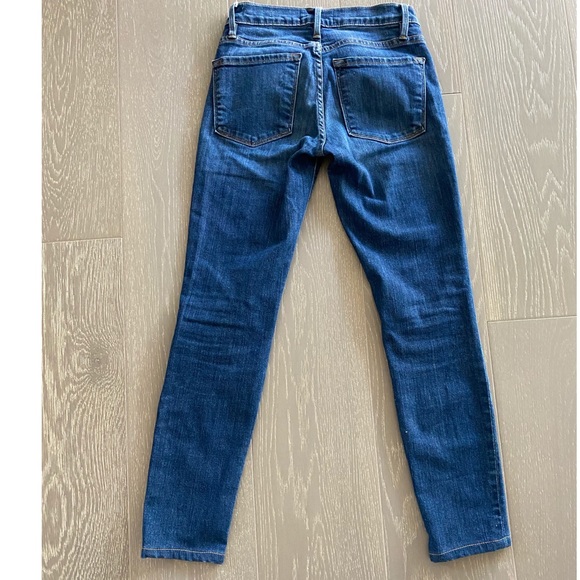 FRAME Le Skinny de Jeanne Ankle Skinny Jeans - Picture 2 of 4